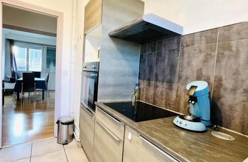 Tarbes Apartment | Levoltaire-2 Chambres Hypercentre Parking-wifi