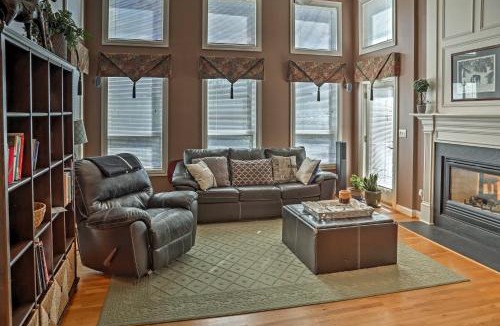 Beaumont Residential House | Lexington House with Spacious Deck and Fireplace!