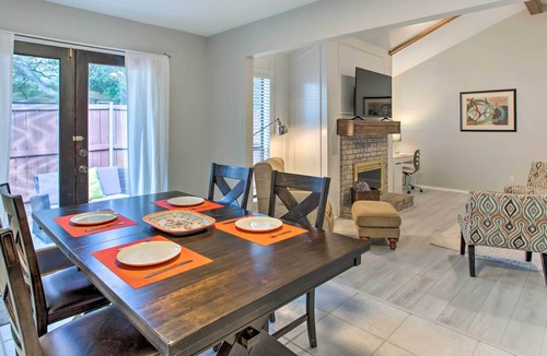 Cowley House | Light & Airy Plano Home w/ Furnished Patio!