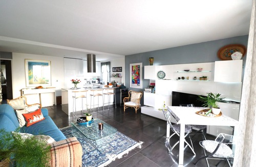 Saint Pierre de Feric Apartment | Light and cozy apartment with a view and shared pool!