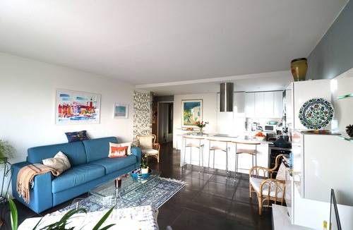Saint Pierre de Feric Apartment | Light and cozy apartment with a view and shared pool!