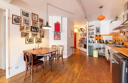 Quartier de la Goutte-d'Or Apartment | Light Filled 1 BDR Flat w Patio near Sacre Coeur