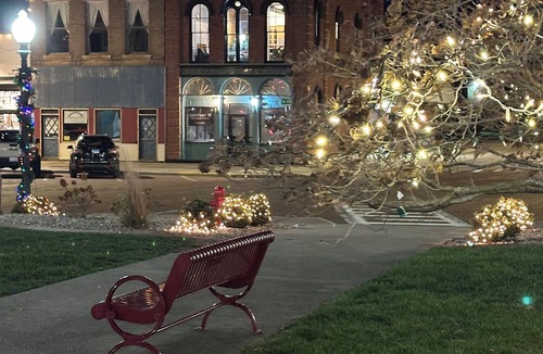 Carlinville Apartment | Light Filled Loft on Town Square