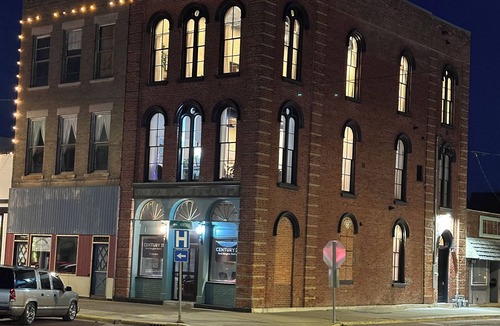 Carlinville Apartment | Light Filled Loft on Town Square