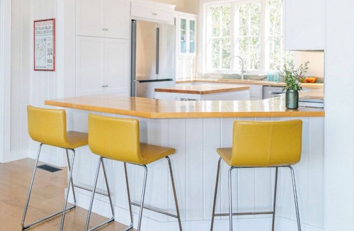 Chilmark House | Light Open Vacation Home, Sweeping Waterviews, Hill Top, Private