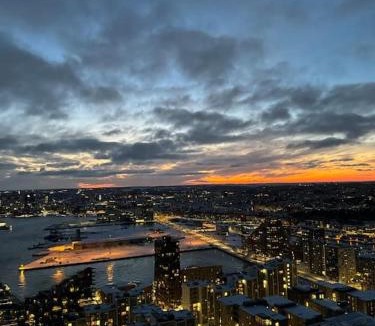 Aarhus C Apartment | Lighthouse på Ø - Panoramaudsigt