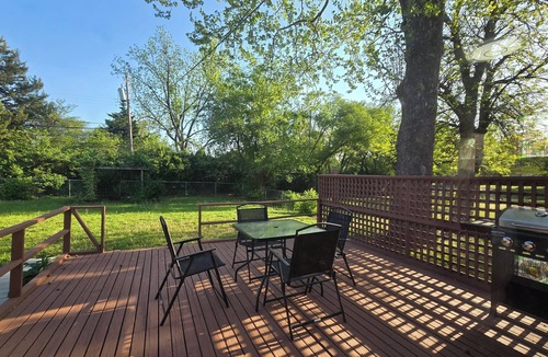 Wichita House | Lights on Watson II in awesome Wichita with cool AC and comfort for work/leisure