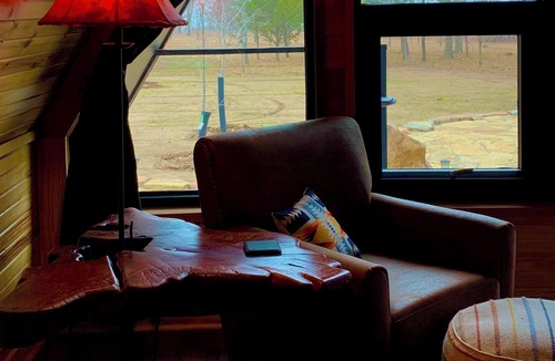 Afton Cabin | LIKE NO OTHER, SECLUDED couples only Aframe on Grand Lake, Oklahoma. Private.
