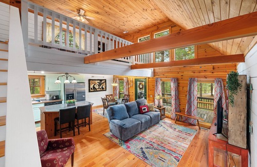 Vein Mountain Cabin | "Lil Cub" Cabin in Nebo Gated Community