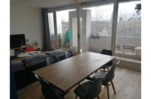 Lille Centre Ville Apartment | Lille Town Hall, 95m² with 2 large balconies