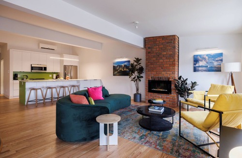 Downtown St. John's Apartment | Lime Suite at Jellybean House