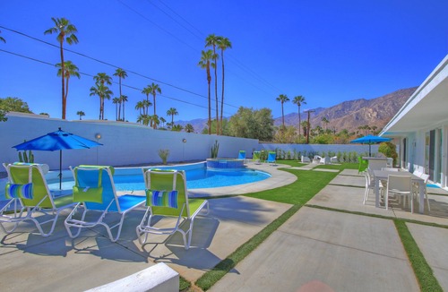 Twin Palms House | Limoncello Mid-Century Modern Sanctuary