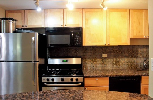 Sheffield and DePaul Apartment | Lincoln Park Garden Apartment