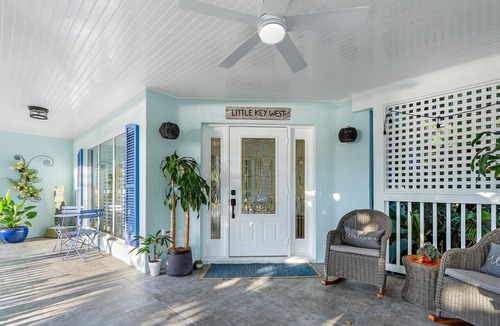 Juno Beach House | Little Key West, private beach access