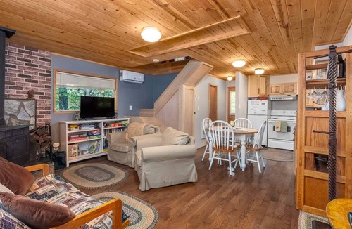 Packwood Cabin | Little Red Chalet | Wifi, AC, Pet Friendly