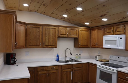 Town of Milo House | Little Red Ranch House