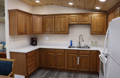 Town of Milo House | Little Red Ranch House