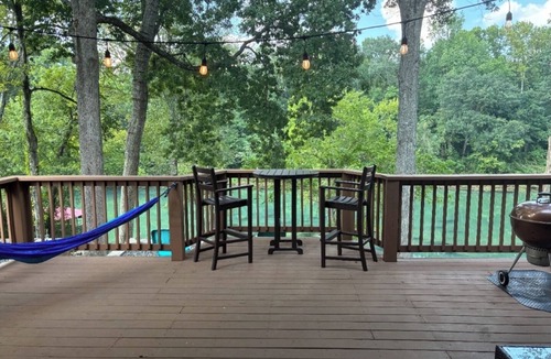 Heber Springs Cabin | Little Red River Waterfront Cabin for a perfect fishing getaway!