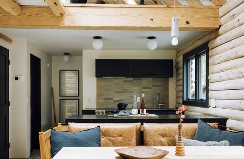 Barryville Cabin | Little River: Waterfront Sauna & Chic Log Cabin