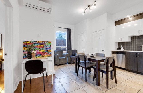 Plateau Mont Royal Apartment | LiV MTL Chic-2 | Spacious 4BR Suite Bachelor Patio