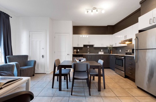 Plateau Mont Royal Apartment | LiV MTL Chic Spacious 4BR Suite Rooftop & BBQ Downtown Montreal