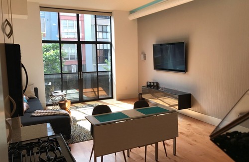 The Villas Condo | Lively Santana Row Loft Right on Main SR Strip