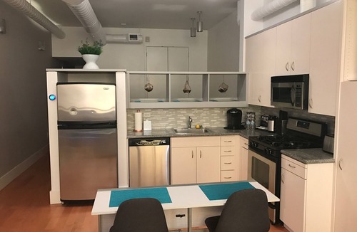 The Villas Condo | Lively Santana Row Loft Right on Main SR Strip