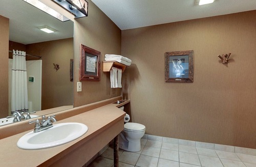 Galena Hotel | Living Room, Dry Bar, Fireplace, Theme Suite, Stoney Creek Galena