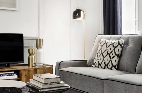 Quartier de la Porte-Saint-Denis Apartment | LivinParis | Luxury AC 4 Bedrooms Opera I