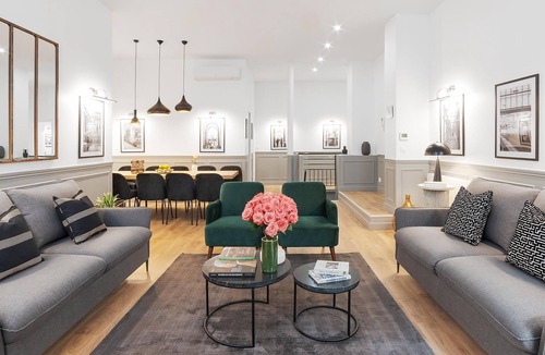 Ternes Apartment | LivinParis | Luxury AC 4 Bedrooms Arc de Triomphe I