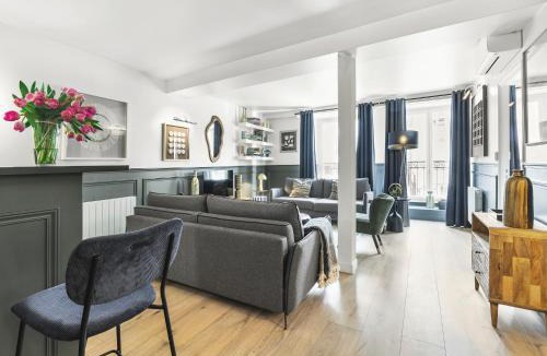 Arts-et-Metiers Apartment | LivinParis - Luxury AC 4 Bedrooms Le Marais I