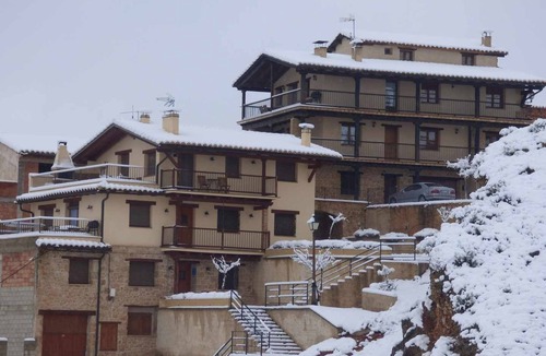 Beceite Apartment | Lo Tossal III. 2 bedrooms, fireplace and terrace.
