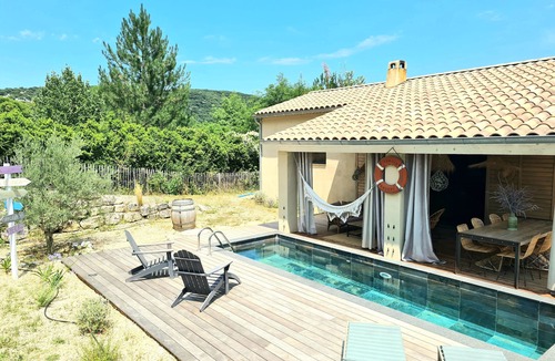 Saint-Andre-de-Roquepertuis House | Local stone Provencal country cottage with pool