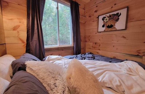 Bishop Corners Cabin | Located directly on the Skootamatta River with Private back lake