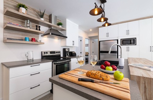 Saint Irenee House | Located in a very wooded area