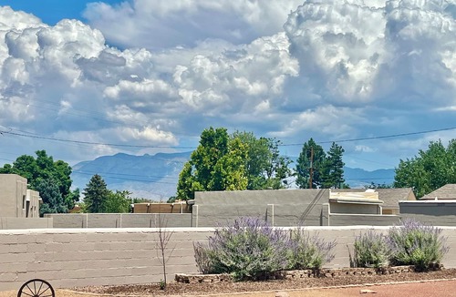 Los Poblanos House | 🌶️Location! Huge 3K SqFt Home Nestled on Private 1-Acre Lot + Mountain View’s