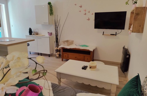 Le Lauzet-Ubaye Apartment | Location T2 Le Roselin Rez de Chaussée