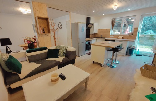 Le Lauzet-Ubaye Apartment | Location T2 Le Roselin Rez de Chaussée