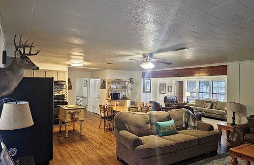 Negreet House | LochNess Lake House at Toledo Bend! Lake Front Escape and Private Boat House