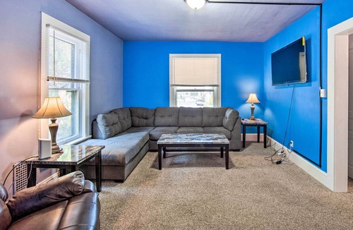 Farrandsville House | Lock Haven Home w/ Fire Pit - Walk to Main St