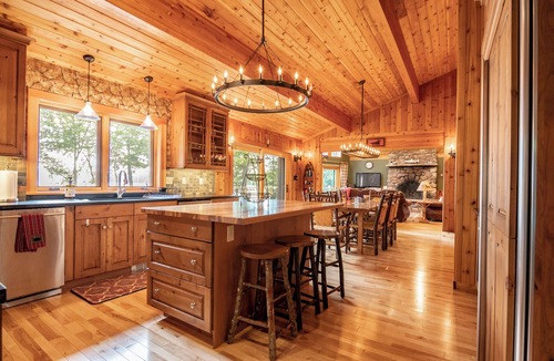 Saranac Lake House | Lockout -Reduced Bedrooms - Four Season, Lakefront, Sandy Beach, Amazing Sunsets