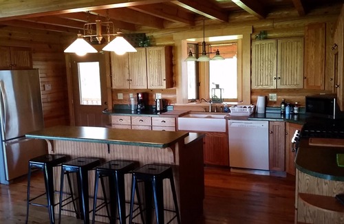 Emlenton House | Lodge on Pine Ridge, with private 50 acres