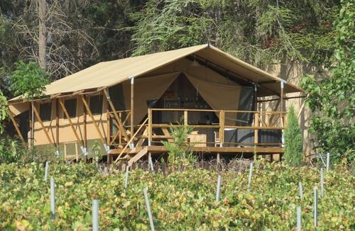 Laure-Minervois Apartment | LODGE SAFARI TENT GRENACHE