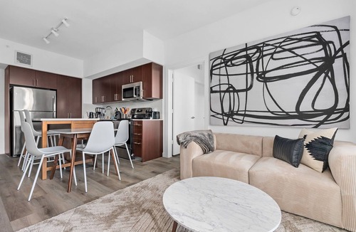 Denton Apartment | Lodgeur | Modern 2BR w/open living | Denton