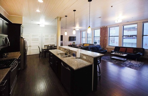 Downtown Kansas City House | Loft #202 - 1480Sq ft 2BR/2BA Loft Downtown KC Historic Build
