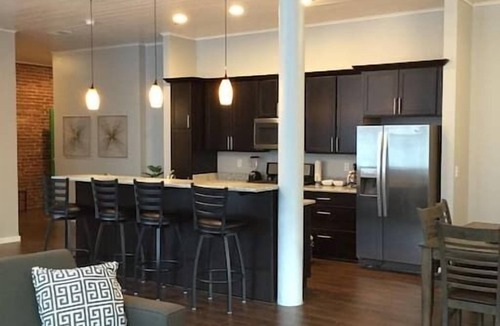 Downtown Kansas City House | Loft #202 - 1480Sq ft 2BR/2BA Loft Downtown KC Historic Build