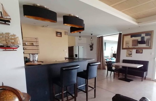 Saint-Marcel-d'Aredeche Apartment | Loft apartment with garden