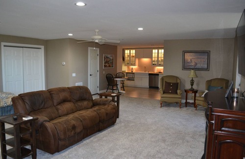Centerville Apartment | Loft Apartment in this Rural Country Home