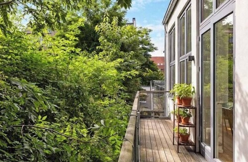 København N Apartment | Loft apartment with rooftop terrace in Nørrebro