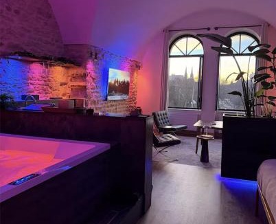 Metz Apartment | Loft architecte exceptionnel avec mini piscine design